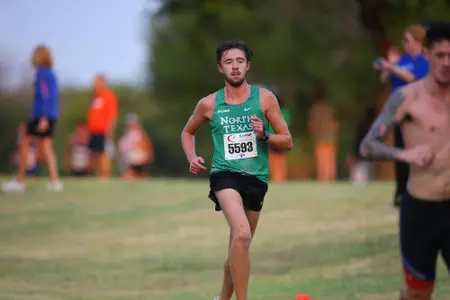 ARLINGTON, TEXAS, SEPTEMBER 11: Mean Green Cross Country ay Lynn Creek Park at Joe Pool Lake on September 11, 2021, in Arlington, Texas. Photo: Rick Yeatts