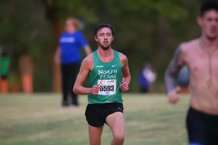 ARLINGTON, TEXAS, SEPTEMBER 11: Mean Green Cross Country ay Lynn Creek Park at Joe Pool Lake on September 11, 2021, in Arlington, Texas. Photo: Rick Yeatts