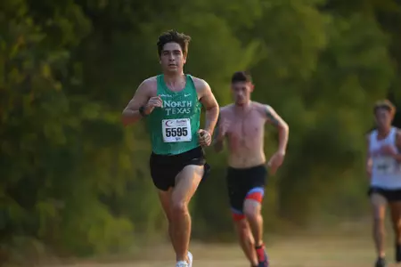 ARLINGTON, TEXAS, SEPTEMBER 11: Mean Green Cross Country ay Lynn Creek Park at Joe Pool Lake on September 11, 2021, in Arlington, Texas. Photo: Rick Yeatts