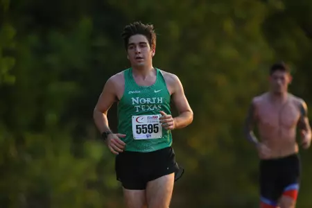 ARLINGTON, TEXAS, SEPTEMBER 11: Mean Green Cross Country ay Lynn Creek Park at Joe Pool Lake on September 11, 2021, in Arlington, Texas. Photo: Rick Yeatts
