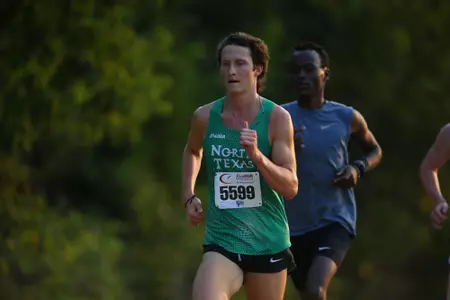ARLINGTON, TEXAS, SEPTEMBER 11: Mean Green Cross Country ay Lynn Creek Park at Joe Pool Lake on September 11, 2021, in Arlington, Texas. Photo: Rick Yeatts