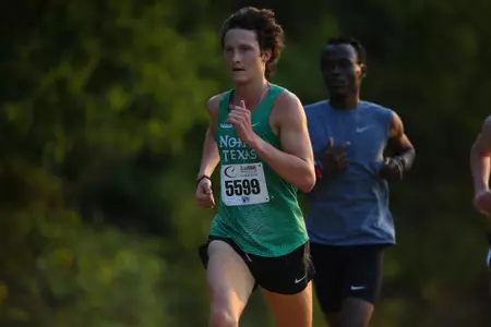 ARLINGTON, TEXAS, SEPTEMBER 11: Mean Green Cross Country ay Lynn Creek Park at Joe Pool Lake on September 11, 2021, in Arlington, Texas. Photo: Rick Yeatts