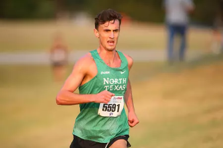 ARLINGTON, TEXAS, SEPTEMBER 11: Mean Green Cross Country ay Lynn Creek Park at Joe Pool Lake on September 11, 2021, in Arlington, Texas. Photo: Rick Yeatts