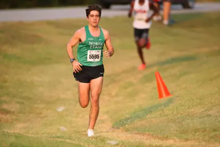 ARLINGTON, TEXAS, SEPTEMBER 11: Mean Green Cross Country ay Lynn Creek Park at Joe Pool Lake on September 11, 2021, in Arlington, Texas. Photo: Rick Yeatts