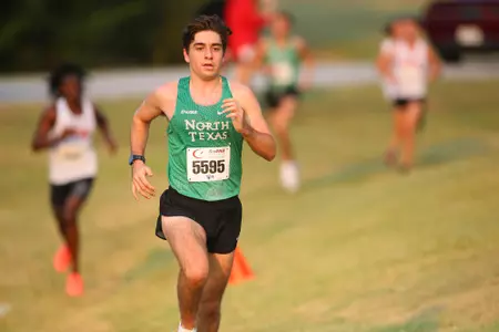ARLINGTON, TEXAS, SEPTEMBER 11: Mean Green Cross Country ay Lynn Creek Park at Joe Pool Lake on September 11, 2021, in Arlington, Texas. Photo: Rick Yeatts