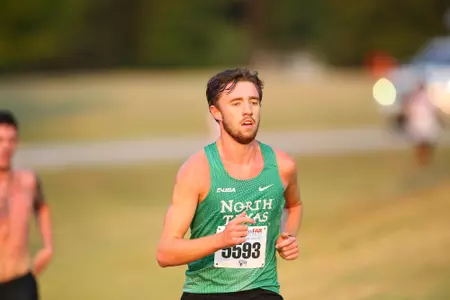 ARLINGTON, TEXAS, SEPTEMBER 11: Mean Green Cross Country ay Lynn Creek Park at Joe Pool Lake on September 11, 2021, in Arlington, Texas. Photo: Rick Yeatts