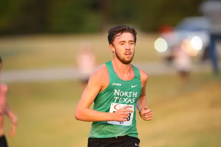 ARLINGTON, TEXAS, SEPTEMBER 11: Mean Green Cross Country ay Lynn Creek Park at Joe Pool Lake on September 11, 2021, in Arlington, Texas. Photo: Rick Yeatts
