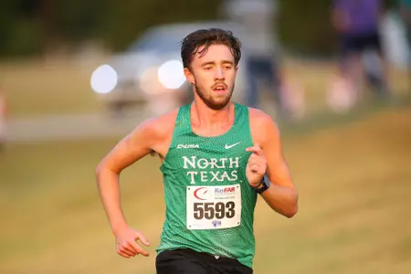 ARLINGTON, TEXAS, SEPTEMBER 11: Mean Green Cross Country ay Lynn Creek Park at Joe Pool Lake on September 11, 2021, in Arlington, Texas. Photo: Rick Yeatts