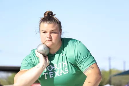 DENTON,TEXAS, APRI 9:  Mean Green Track & Field Classic at Mean Green Track & Field and Soccer Complex in Denton on April 10, 2022 in Denton Texas.
