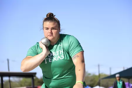 DENTON,TEXAS, APRI 9:  Mean Green Track & Field Classic at Mean Green Track & Field and Soccer Complex in Denton on April 10, 2022 in Denton Texas.