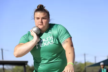 DENTON,TEXAS, APRI 9:  Mean Green Track & Field Classic at Mean Green Track & Field and Soccer Complex in Denton on April 10, 2022 in Denton Texas.