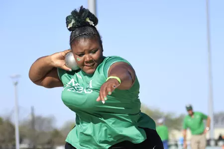 DENTON,TEXAS, APRI 9:  Mean Green Track & Field Classic at Mean Green Track & Field and Soccer Complex in Denton on April 10, 2022 in Denton Texas.