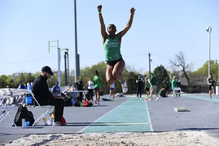 DENTON,TEXAS, APRI 9:  Mean Green Track & Field Classic at Mean Green Track & Field and Soccer Complex in Denton on April 10, 2022 in Denton Texas.