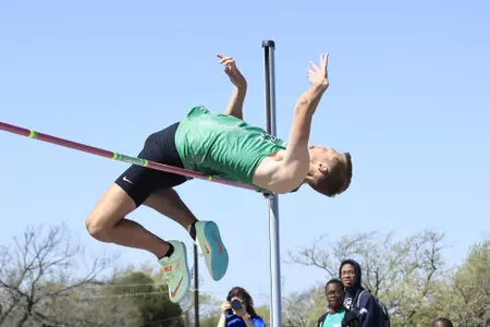 DENTON,TEXAS, APRI 9:  Mean Green Track & Field Classic at Mean Green Track & Field and Soccer Complex in Denton on April 10, 2022 in Denton Texas.