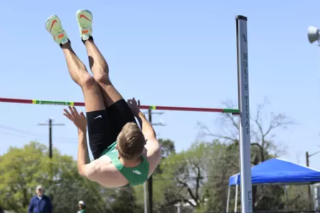 DENTON,TEXAS, APRI 9:  Mean Green Track & Field Classic at Mean Green Track & Field and Soccer Complex in Denton on April 10, 2022 in Denton Texas.