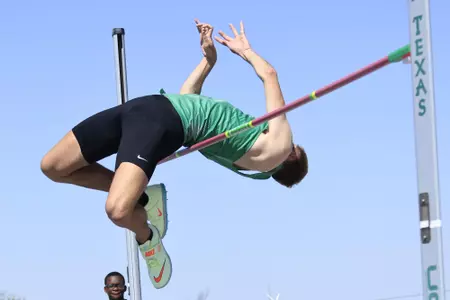 DENTON,TEXAS, APRI 9:  Mean Green Track & Field Classic at Mean Green Track & Field and Soccer Complex in Denton on April 10, 2022 in Denton Texas.