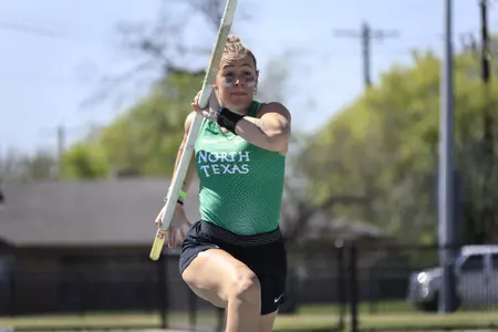 DENTON,TEXAS, APRI 9:  Mean Green Track & Field Classic at Mean Green Track & Field and Soccer Complex in Denton on April 10, 2022 in Denton Texas.