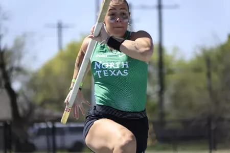 DENTON,TEXAS, APRI 9:  Mean Green Track & Field Classic at Mean Green Track & Field and Soccer Complex in Denton on April 10, 2022 in Denton Texas.