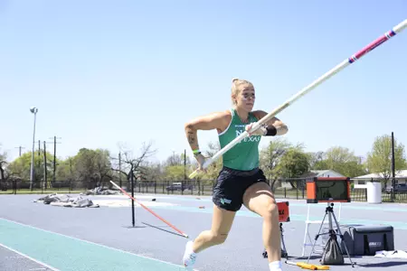 DENTON,TEXAS, APRI 9:  Mean Green Track & Field Classic at Mean Green Track & Field and Soccer Complex in Denton on April 10, 2022 in Denton Texas.