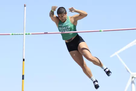 DENTON,TEXAS, APRI 9:  Mean Green Track & Field Classic at Mean Green Track & Field and Soccer Complex in Denton on April 10, 2022 in Denton Texas.