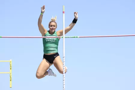 DENTON,TEXAS, APRI 9:  Mean Green Track & Field Classic at Mean Green Track & Field and Soccer Complex in Denton on April 10, 2022 in Denton Texas.