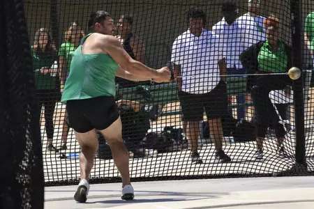 DENTON,TEXAS, APRI 9:  Mean Green Track & Field Classic at Mean Green Track & Field and Soccer Complex in Denton on April 10, 2022 in Denton Texas.