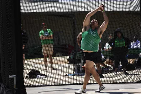 DENTON,TEXAS, APRI 9:  Mean Green Track & Field Classic at Mean Green Track & Field and Soccer Complex in Denton on April 10, 2022 in Denton Texas.