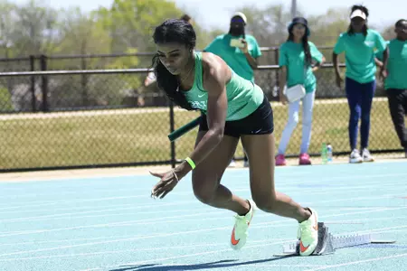 DENTON,TEXAS, APRI 9:  Mean Green Track & Field Classic at Mean Green Track & Field and Soccer Complex in Denton on April 10, 2022 in Denton Texas.