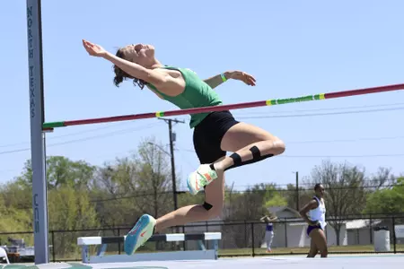 DENTON,TEXAS, APRI 9:  Mean Green Track & Field Classic at Mean Green Track & Field and Soccer Complex in Denton on April 10, 2022 in Denton Texas.