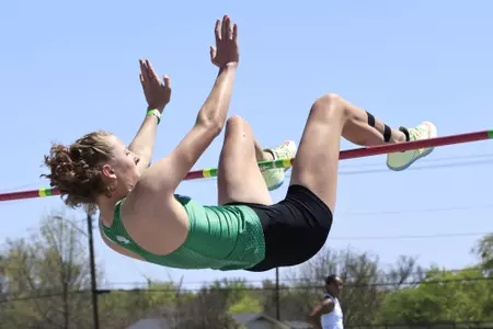 DENTON,TEXAS, APRI 9:  Mean Green Track & Field Classic at Mean Green Track & Field and Soccer Complex in Denton on April 10, 2022 in Denton Texas.
