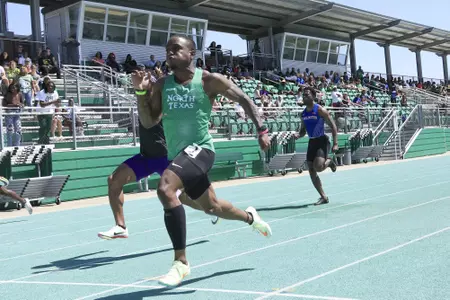 DENTON,TEXAS, APRI 9: Mean Green Track & Field Classic at Mean Green Track & Field and Soccer Complex in Denton on April 10, 2022 in Denton Texas.
