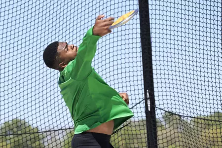 DENTON,TEXAS, APRI 9:  Mean Green Track & Field Classic at Mean Green Track & Field and Soccer Complex in Denton on April 10, 2022 in Denton Texas.