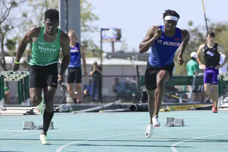 DENTON,TEXAS, APRI 9:  Mean Green Track & Field Classic at Mean Green Track & Field and Soccer Complex in Denton on April 10, 2022 in Denton Texas.