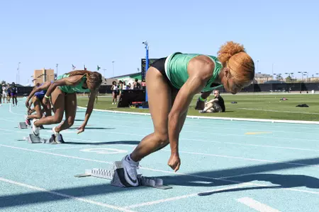 DENTON,TEXAS, APRI 9:  Mean Green Track & Field Classic at Mean Green Track & Field and Soccer Complex in Denton on April 10, 2022 in Denton Texas.