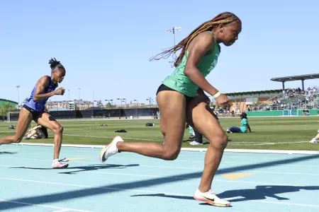 DENTON,TEXAS, APRI 9: Mean Green Track & Field Classic at Mean Green Track & Field and Soccer Complex in Denton on April 10, 2022 in Denton Texas.