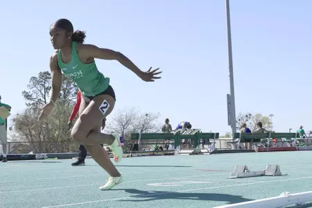 DENTON,TEXAS, APRI 9:  Mean Green Track & Field Classic at Mean Green Track & Field and Soccer Complex in Denton on April 10, 2022 in Denton Texas.