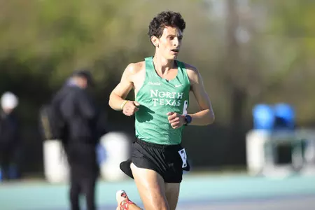 DENTON,TEXAS, APRI 9: Mean Green Track & Field Classic at Mean Green Track & Field and Soccer Complex in Denton on April 10, 2022 in Denton Texas.