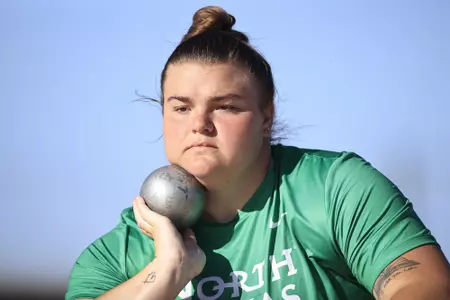 DENTON,TEXAS, APRI 9:  Mean Green Track & Field Classic at Mean Green Track & Field and Soccer Complex in Denton on April 10, 2022 in Denton Texas.