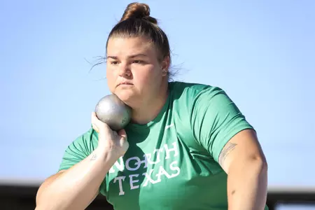 DENTON,TEXAS, APRI 9:  Mean Green Track & Field Classic at Mean Green Track & Field and Soccer Complex in Denton on April 10, 2022 in Denton Texas.