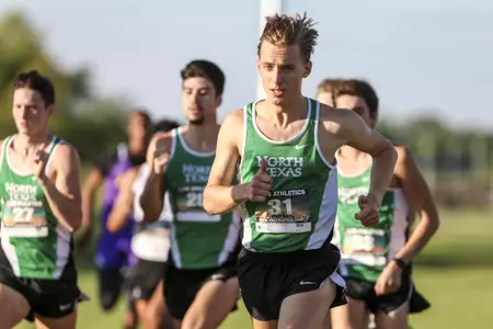 DENTON, TX - SEPTEMBER 15: North Texas Mean Green Cross Country Ken Garland Classic at Discovery Park in Denton on September 15, 2018 in Denton, Texas. Rick Yeatts Photography/ Matt Pearce
