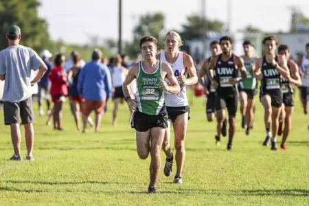 DENTON, TX - SEPTEMBER 15: North Texas Mean Green Cross Country Ken Garland Classic at Discovery Park in Denton on September 15, 2018 in Denton, Texas. Rick Yeatts Photography/ Matt Pearce