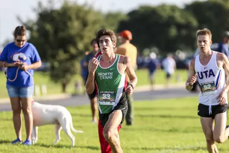 DENTON, TX - SEPTEMBER 15: North Texas Mean Green Cross Country Ken Garland Classic at Discovery Park in Denton on September 15, 2018 in Denton, Texas. Rick Yeatts Photography/ Matt Pearce