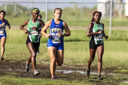 DENTON, TX - SEPTEMBER 15: North Texas Mean Green Cross Country Ken Garland Classic at Discovery Park in Denton on September 15, 2018 in Denton, Texas. Rick Yeatts Photography/ Matt Pearce