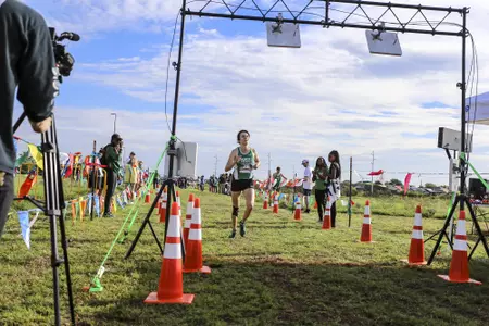 DENTON, TX - SEPTEMBER 15: North Texas Mean Green Cross Country Ken Garland Classic at Discovery Park in Denton on September 15, 2018 in Denton, Texas. Rick Yeatts Photography/ Matt Pearce