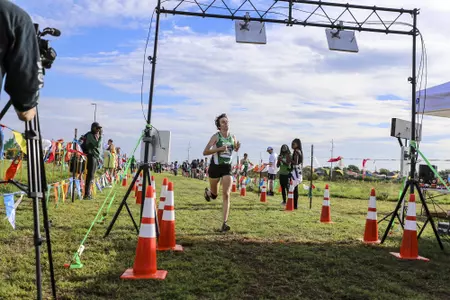 DENTON, TX - SEPTEMBER 15: North Texas Mean Green Cross Country Ken Garland Classic at Discovery Park in Denton on September 15, 2018 in Denton, Texas. Rick Yeatts Photography/ Matt Pearce