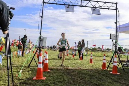 DENTON, TX - SEPTEMBER 15: North Texas Mean Green Cross Country Ken Garland Classic at Discovery Park in Denton on September 15, 2018 in Denton, Texas. Rick Yeatts Photography/ Matt Pearce