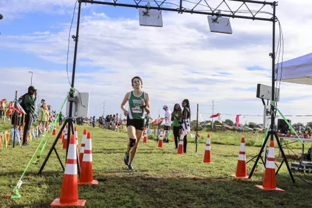 DENTON, TX - SEPTEMBER 15: North Texas Mean Green Cross Country Ken Garland Classic at Discovery Park in Denton on September 15, 2018 in Denton, Texas. Rick Yeatts Photography/ Matt Pearce