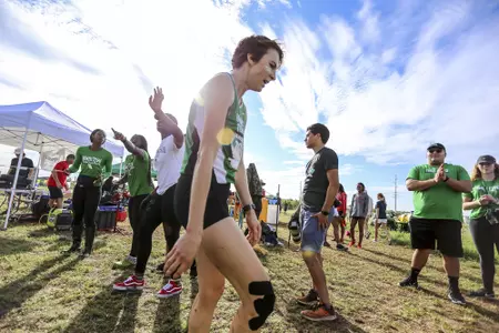 DENTON, TX - SEPTEMBER 15: North Texas Mean Green Cross Country Ken Garland Classic at Discovery Park in Denton on September 15, 2018 in Denton, Texas. Rick Yeatts Photography/ Matt Pearce