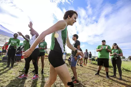 DENTON, TX - SEPTEMBER 15: North Texas Mean Green Cross Country Ken Garland Classic at Discovery Park in Denton on September 15, 2018 in Denton, Texas. Rick Yeatts Photography/ Matt Pearce