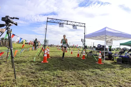 DENTON, TX - SEPTEMBER 15: North Texas Mean Green Cross Country Ken Garland Classic at Discovery Park in Denton on September 15, 2018 in Denton, Texas. Rick Yeatts Photography/ Matt Pearce